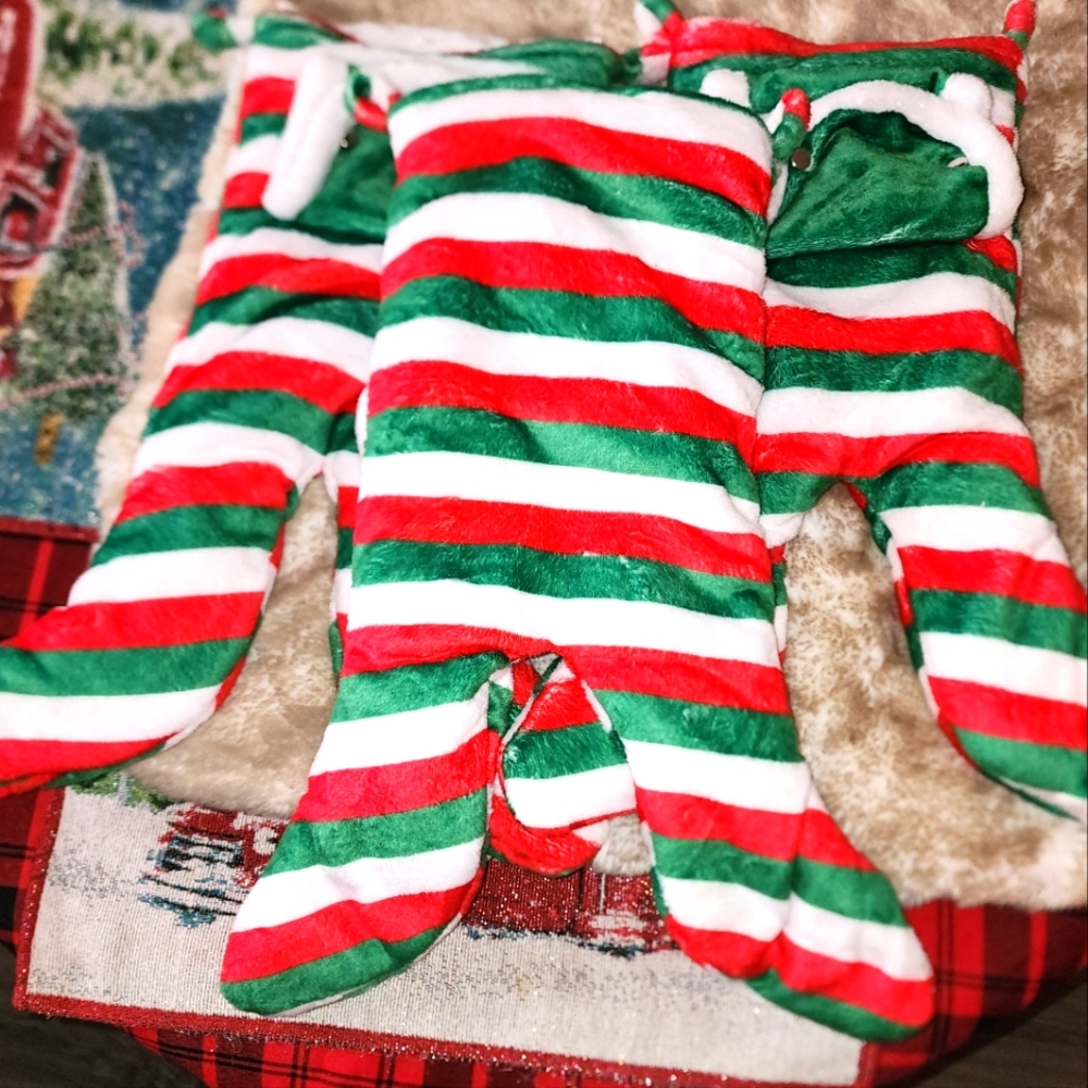Lot of 3 Christmas stockings